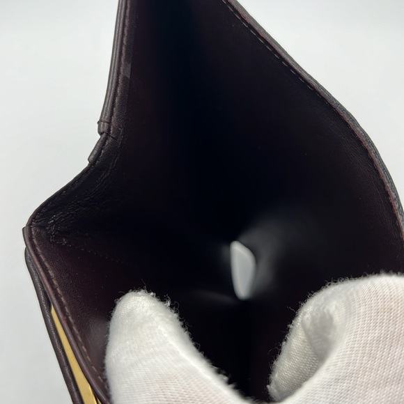 Preowned Louis Vuitton Dark Purple Vernis Wallet - Picture 7 of 7